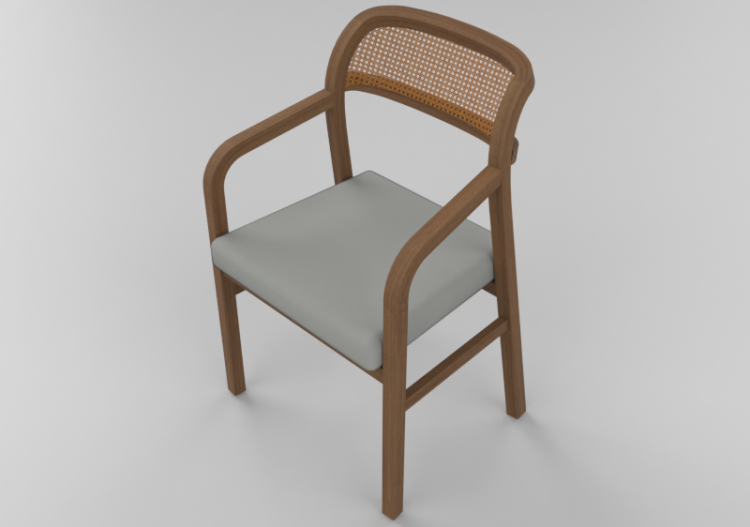 3D Stühle - Holzstuhl - Schuster - Volta - ACCA software