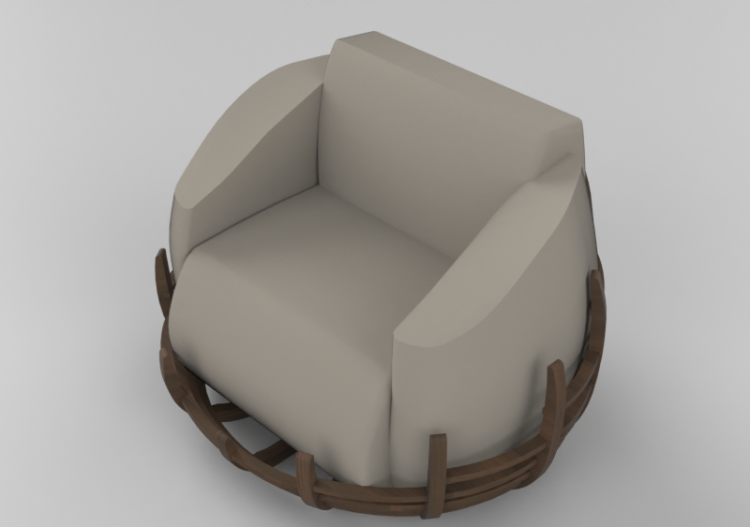 3D Sessel und Sofas - Sessel - Schuster - Ninho - ACCA...