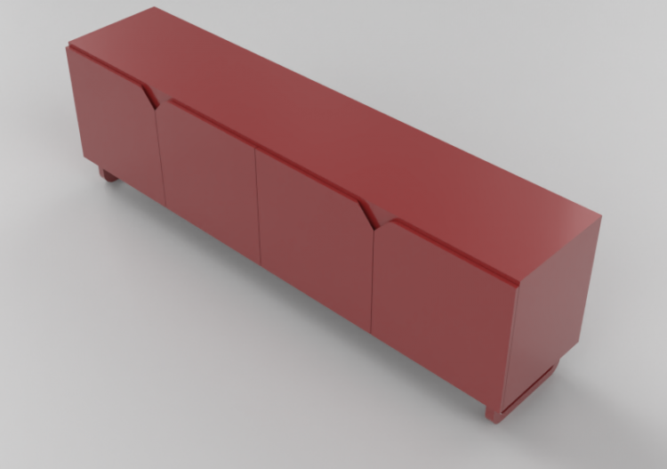 Muebles 3D - Buffet de madera - Schuster - Fenda - ACCA...