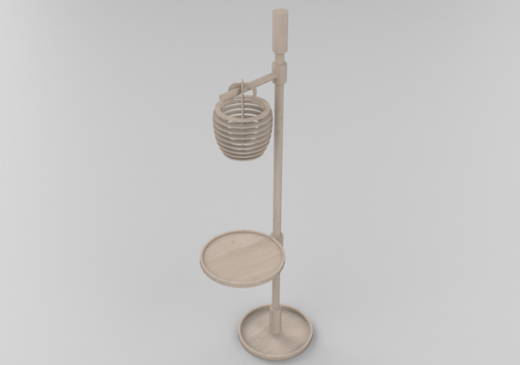 3D Floor lamp - Lamp - Schuster - Lumi - ACCA software