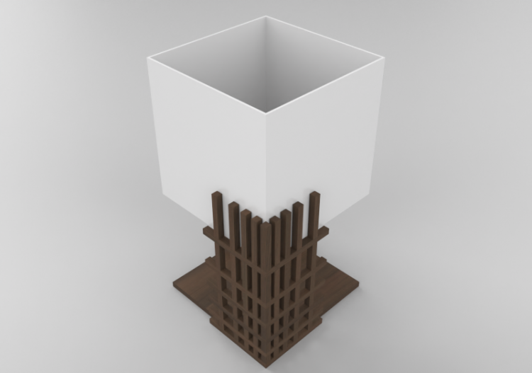 3D Stehlampe - Lampe - Schuster - Net - ACCA software