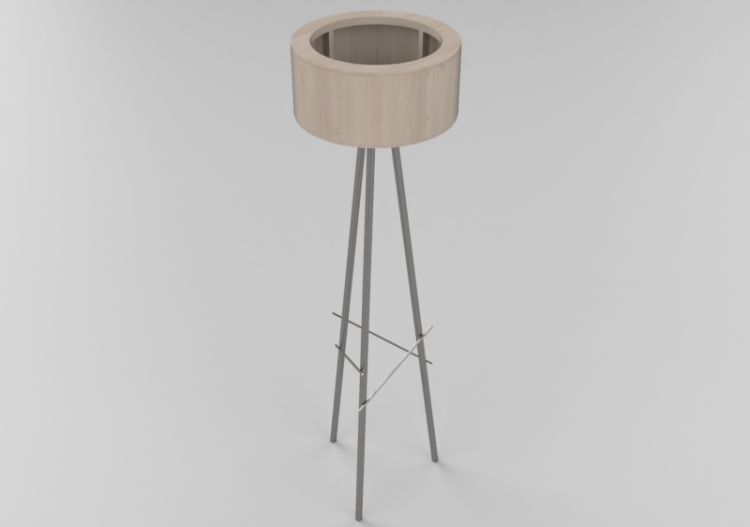 3D Floor lamp - Lamp - Schuster - Piramide - ACCA software