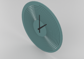 3D Clocks - Wooden Clock - Schuster - Acat