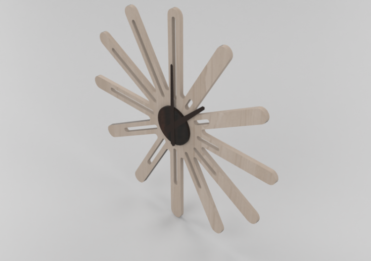 Relojes 3D - Reloj de madera - Schuster - Calli - ACCA...