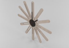 3D Clocks - Wooden Clock - Schuster - Calli