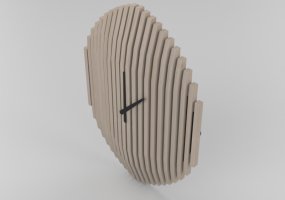 3D Clocks - Wooden Clock - Schuster - Ozomat