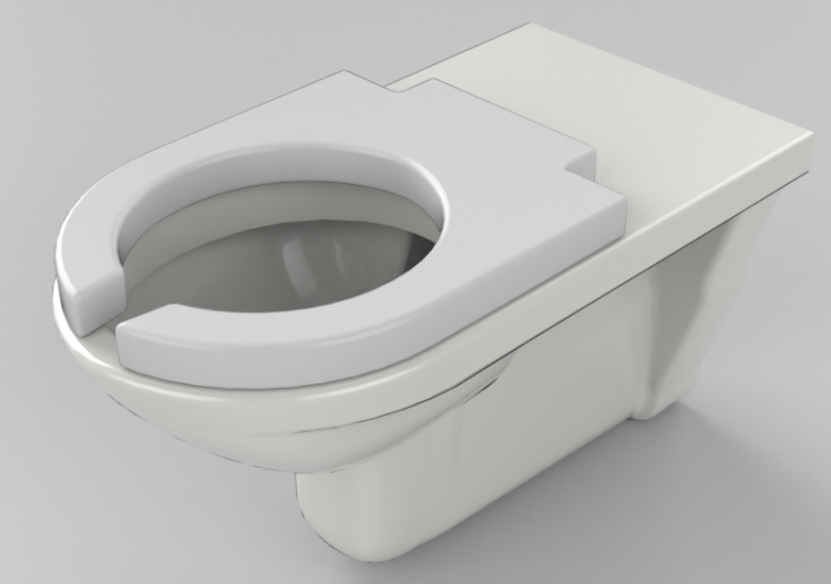 Vasos 3D - Sanita suspensa - Roca - 346237 - ACCA software