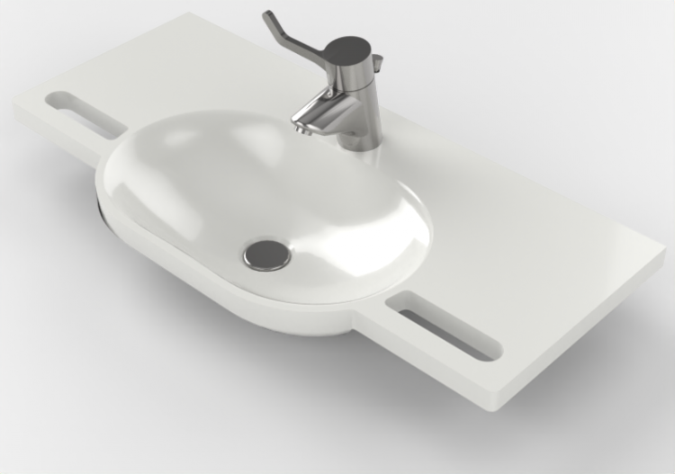 3D Sinks - Washbasin for disabled people - Hewi -...