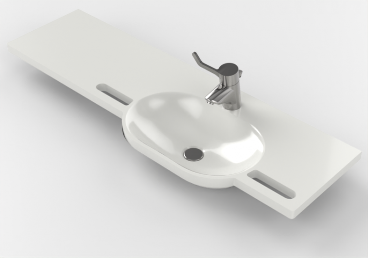 3D Sinks - Washbasin for disabled people - Hewi -...