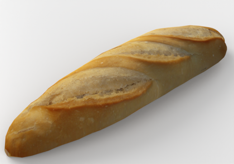 Accesorios 3D - Pan baguette - ACCA software