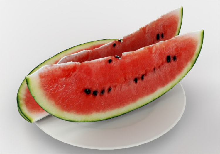 Accesorios 3D - Rebanadas de melón - ACCA software