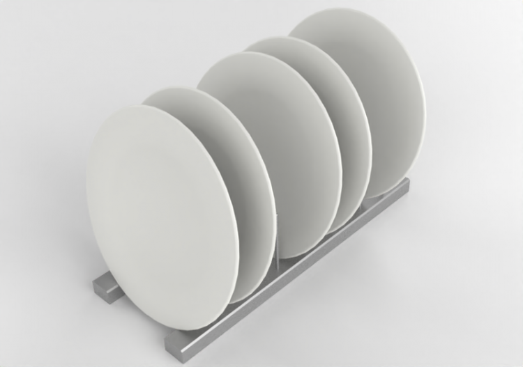Crockery and cutlery 3D - Plates - ACCA software