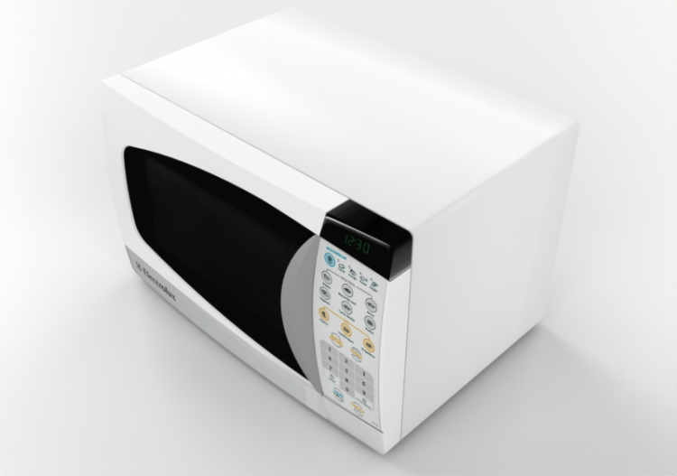 Eletrodomésticos 3D - Forno de microondes para exterior -...