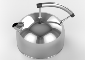 Pans and Containers 3D - Water boiler