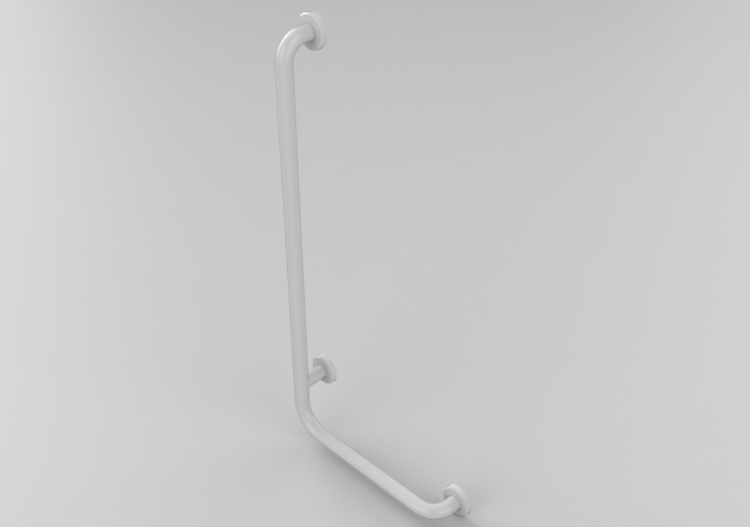 Accessoires 3D - Barre d'appui courbée à 135° - Hewi -...