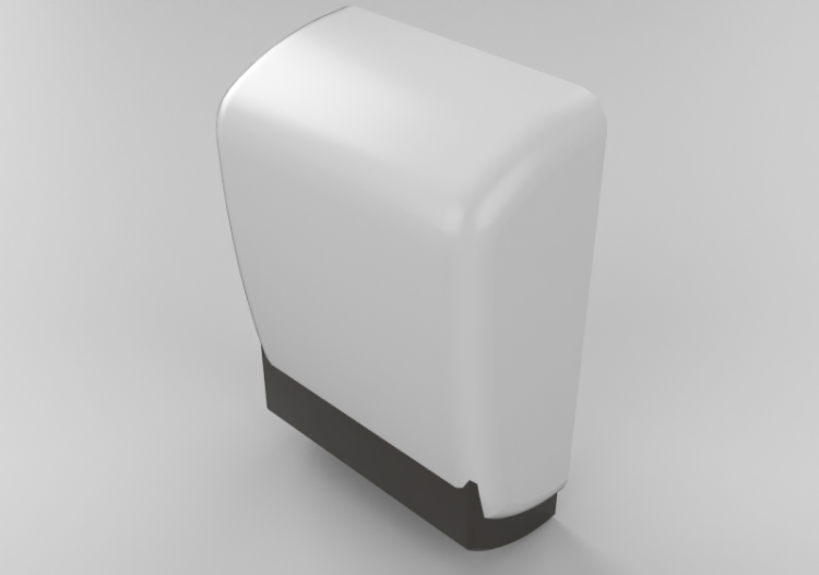Acessórios 3D - Dispensador de toalhas de papel - Hewi -...