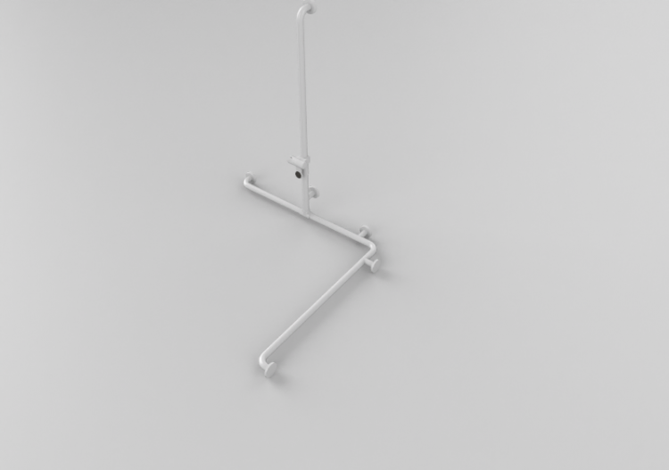 Accessori 3D - Maniglione per disabili con supporto per...