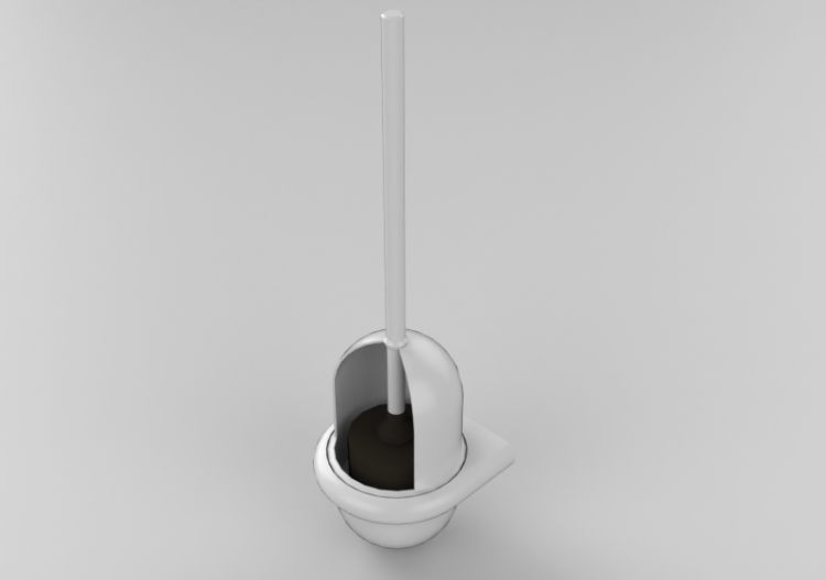 Accessoires 3D - Brosse de toilette - Hewi - 477.20.100 -...