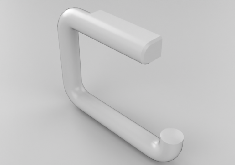 Accessori 3D - Portarotolo da bagno - Hewi - 477.21.100 -...