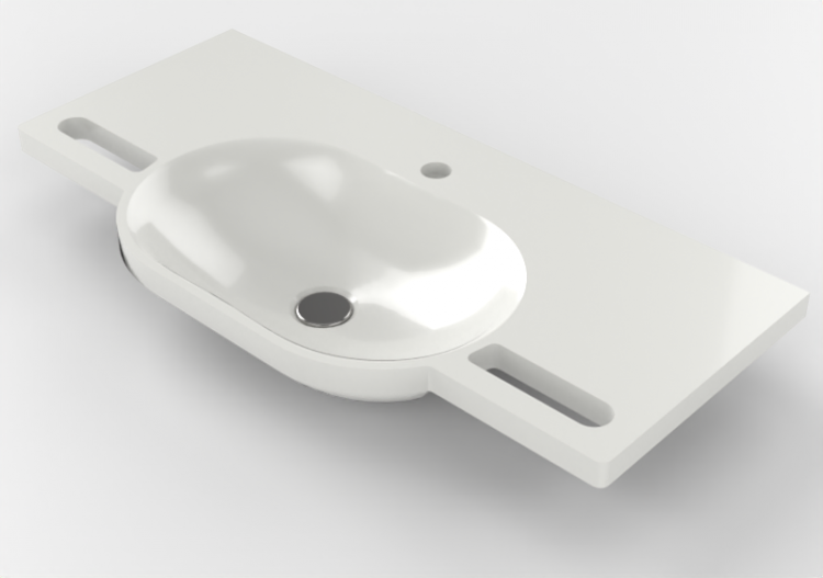 3D Sinks - Washbasin for disabled people - Hewi -...