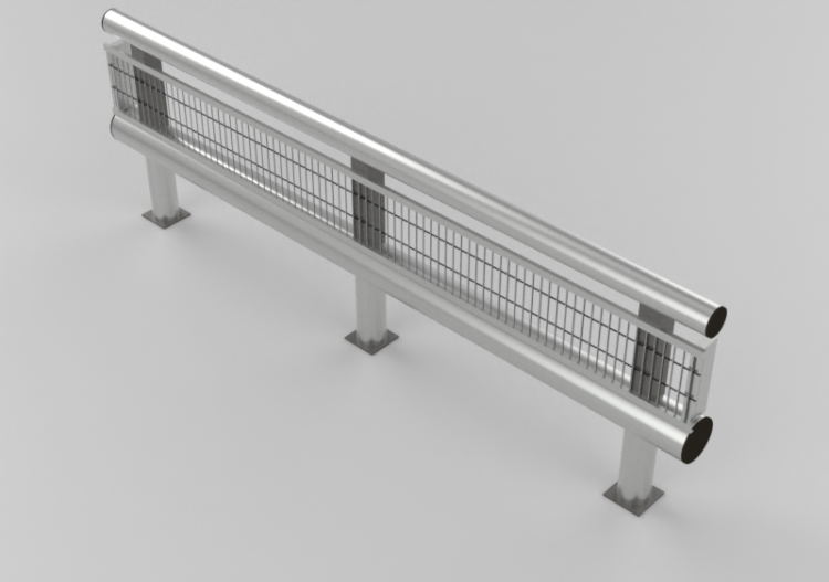 Accesorios 3D - Barrera de estacionamiento - ACCA software
