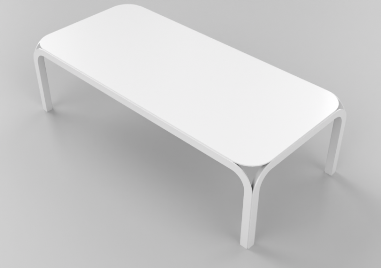 3D Tables - Wooden Table - Schuster - Junta - ACCA software