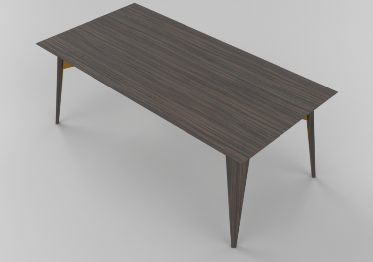3D Tisch - Holztisch - Schuster - Triangular - ACCA...