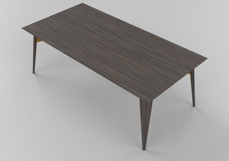 3D Tisch - Holztisch - Schuster - Triangular - ACCA...