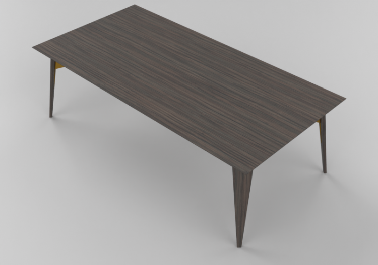 3D Tisch - Holztisch - Schuster - Triangular - ACCA...