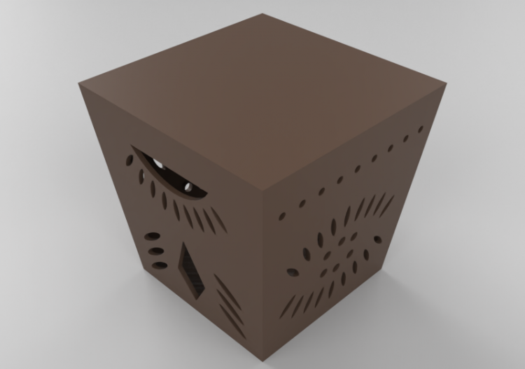 Cadeira 3D - Banqueta de madeira - Schuster - Fride - ACCA...