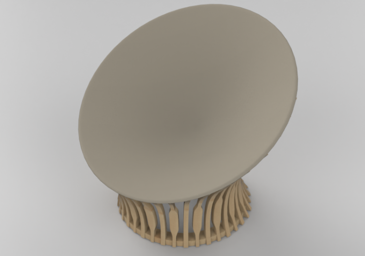 3D Sofa - Armchair - Schuster - Hapi - ACCA software