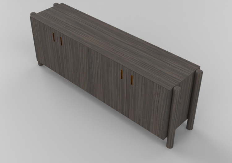 Mobili 3D - Buffet in legno - Schuster - Voyage - ACCA...