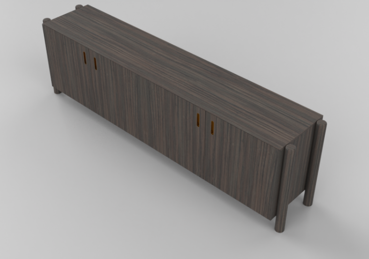 Mobili 3D - Buffet in legno - Schuster - Voyage - ACCA...