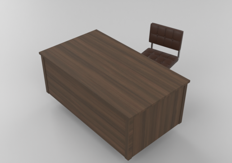 办公桌 - Desk with chair - ACCA software