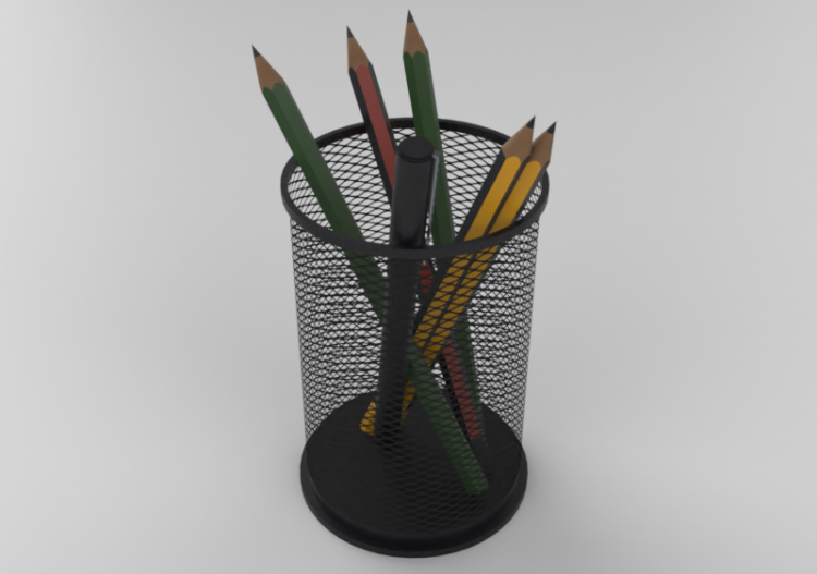 Accesorios 3D - Portalápices - ACCA software