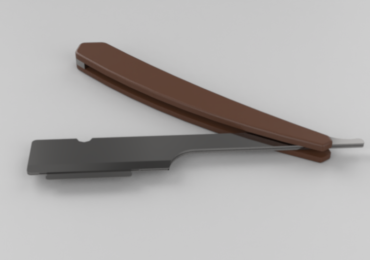 Accessoires 3D - Rasoir à barbe - ACCA software