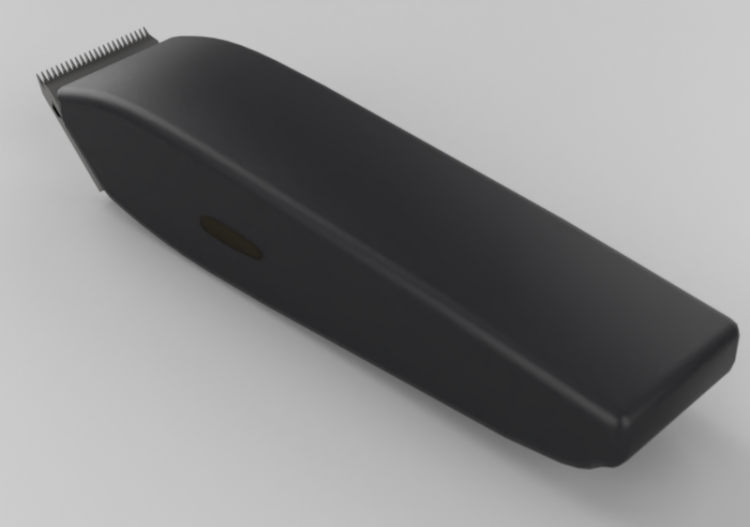 Acessórios 3D - Máquina de cortar cabelo - ACCA software