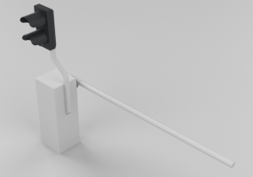 Sinalização 3D - Semáforo com barreira