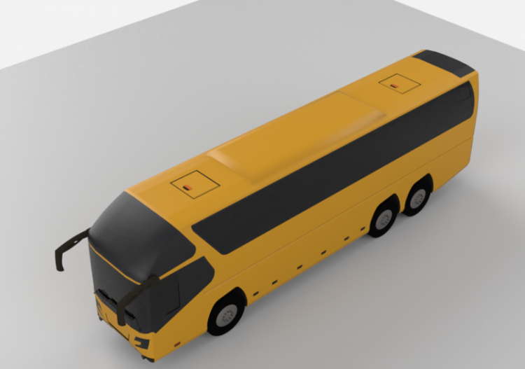 Caminhões e Ônibus 3D - Autocarro - ACCA software