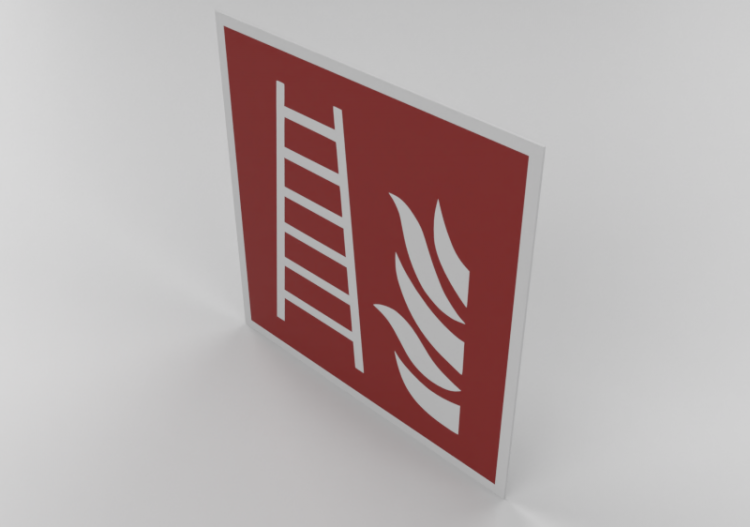 Fire escape ladder - F003 - ACCA software