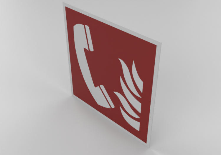 Telephone to be used in case of fire - F006 - ACCA software