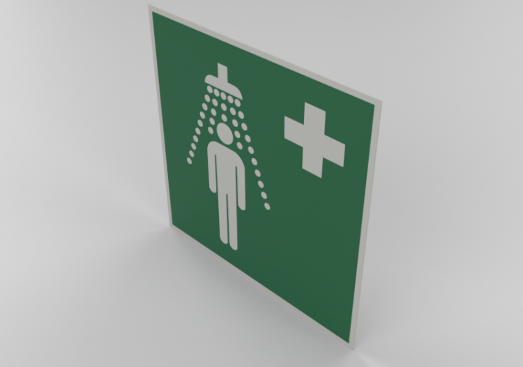 Safety shower - E012 - ACCA software