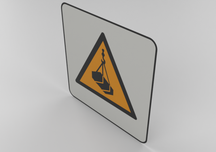 Danger; charges suspendues - W015 - ACCA software