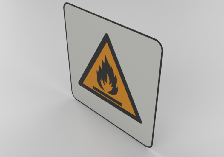 Material inflamável - W021 - ACCA software