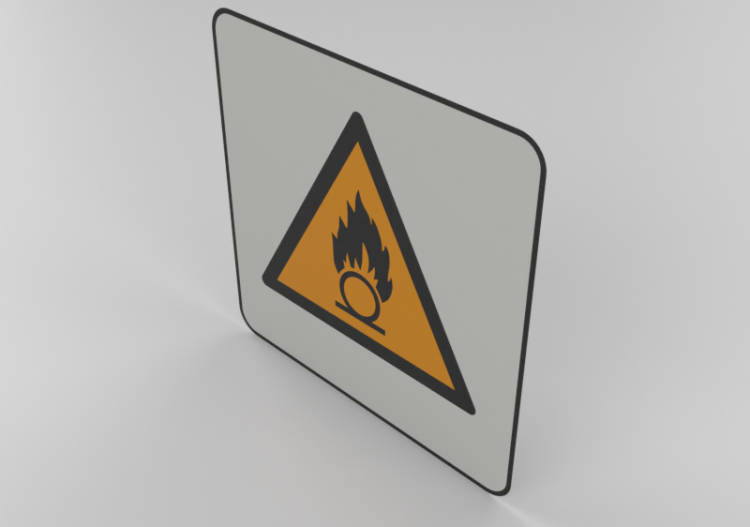 Danger; Substances comburantes - W028 - ACCA software