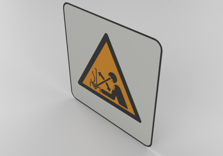Danger; Déplacement rapide de la pièce à mettre en forme...