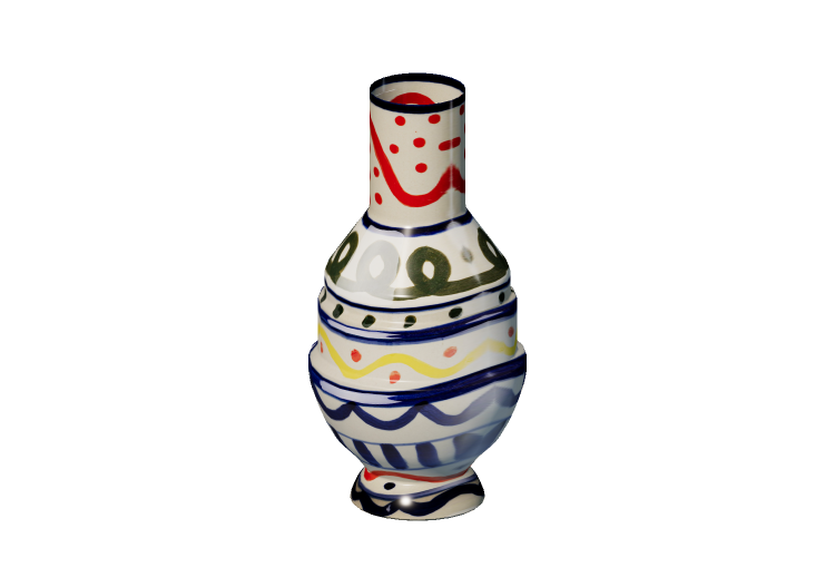 3D Töpfe und Keramik - Blumenvase aus Keramik - Kare - Los... 3D Töpfe und Keramik - Blumenvase aus Keramik - Kare - Los...