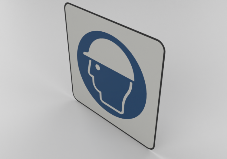 Mandatory protection helmet - M014 - ACCA software
