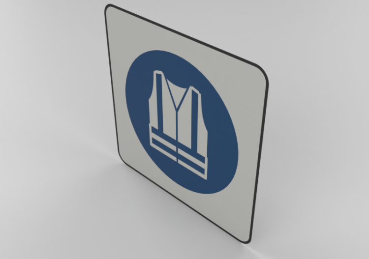 Chaleco de seguridad de alta visibilidad obligatorio - M015...
