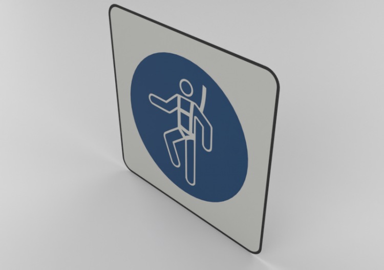 Mandatory safety harness - M018 - ACCA software